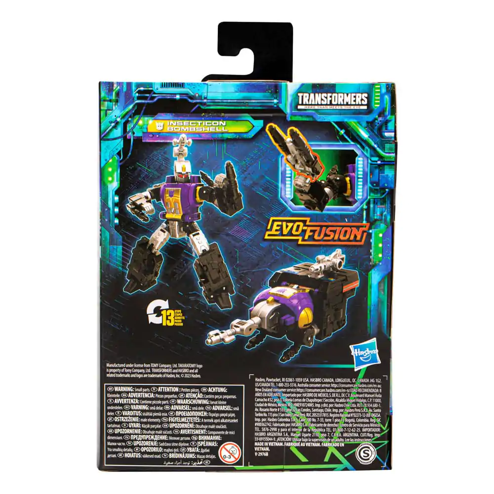 Transformers Generations Legacy Evolution Deluxe Class Action Figure Insecticon Bombshell 14 cm product photo