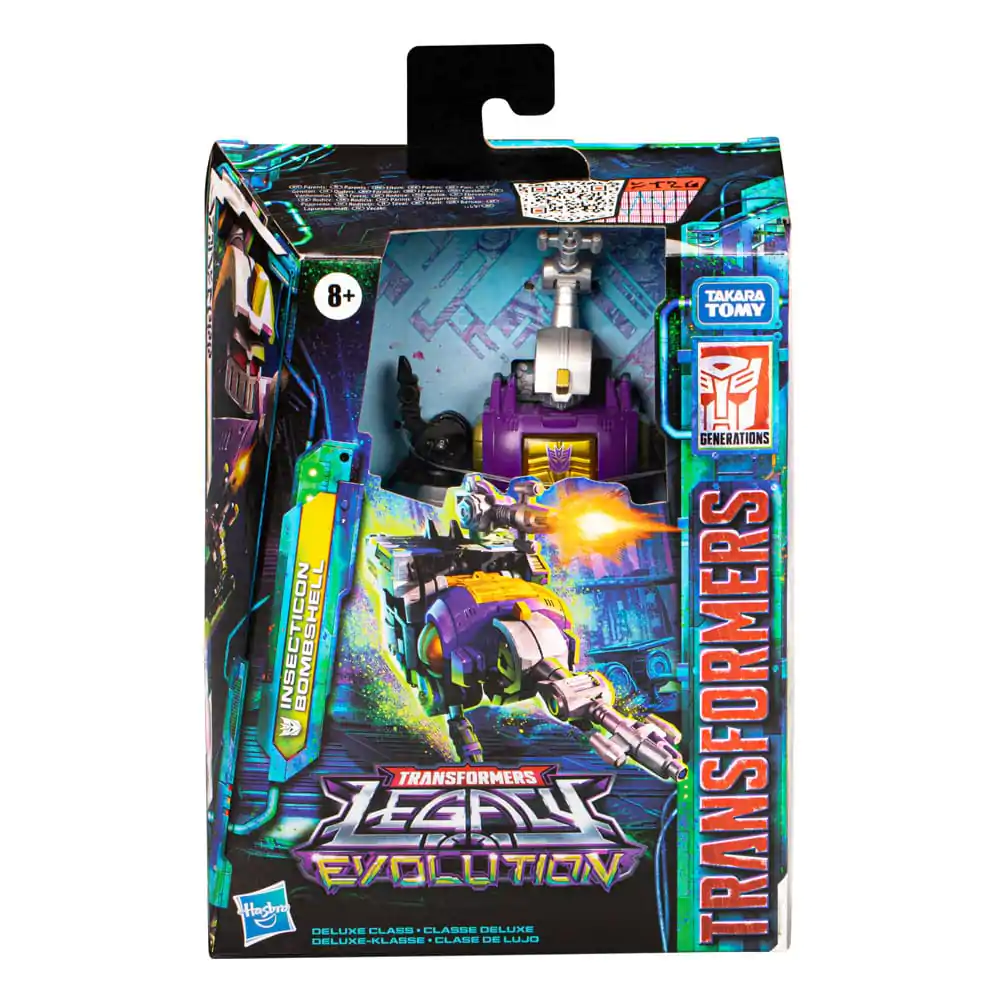 Transformers Generations Legacy Evolution Deluxe Class Action Figure Insecticon Bombshell 14 cm product photo