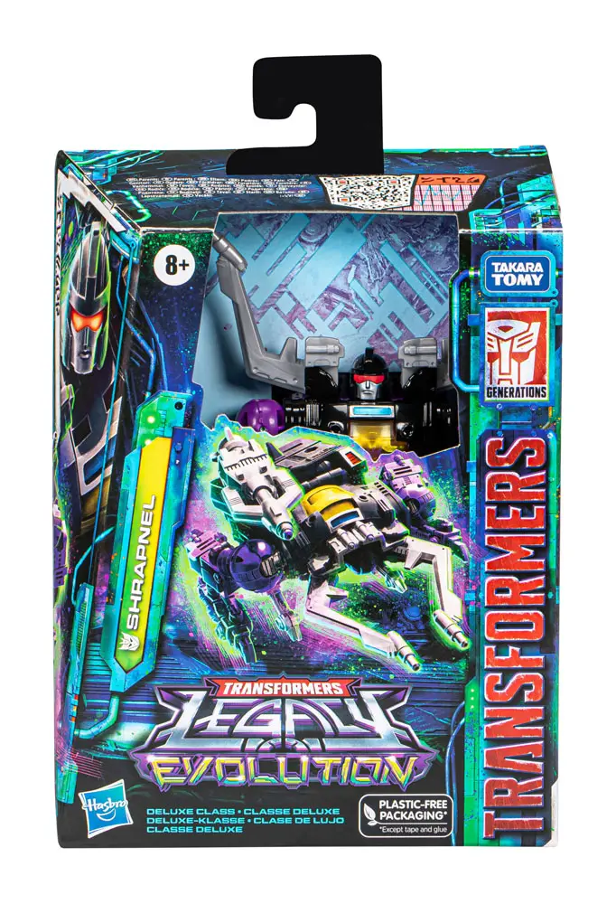Transformers Generations Legacy Evolution Deluxe Class Action Figure Shrapnel 14 cm product photo