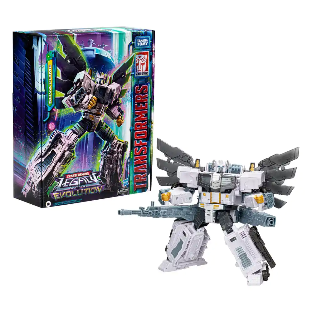 Transformers Generations Legacy Evolution Leader Class Action Figure Nova Prime 18 cm product photo