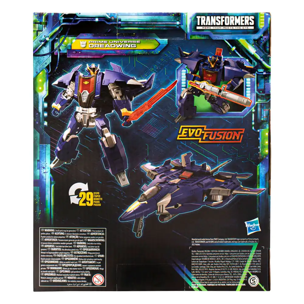 Transformers Generations Legacy Evolution Leader Class Action Figure Prime Universe Dreadwing 18 cm product photo