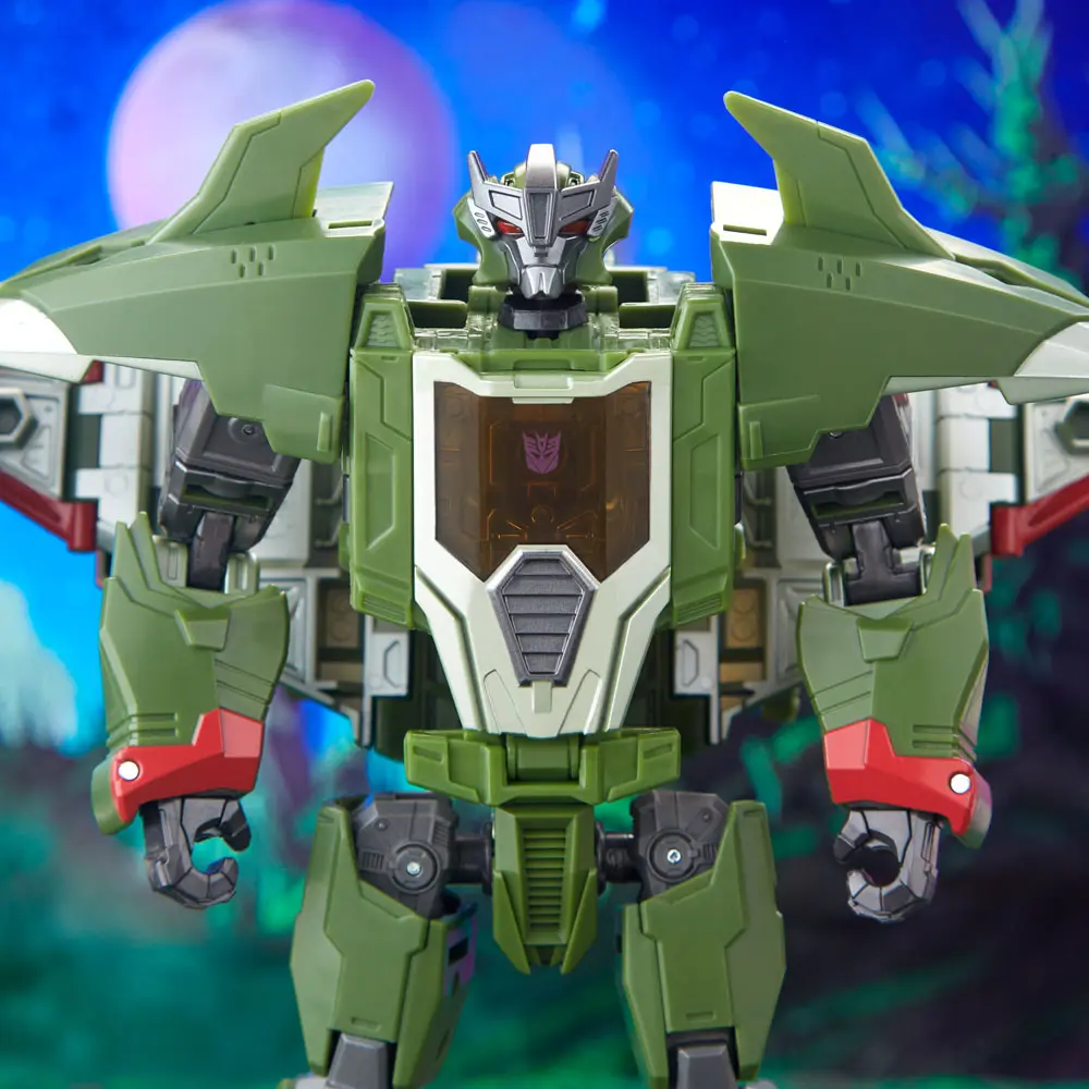 Transformers Generations Legacy Evolution Leader Class Action Figure Prime Universe Skyquake 18 cm product photo