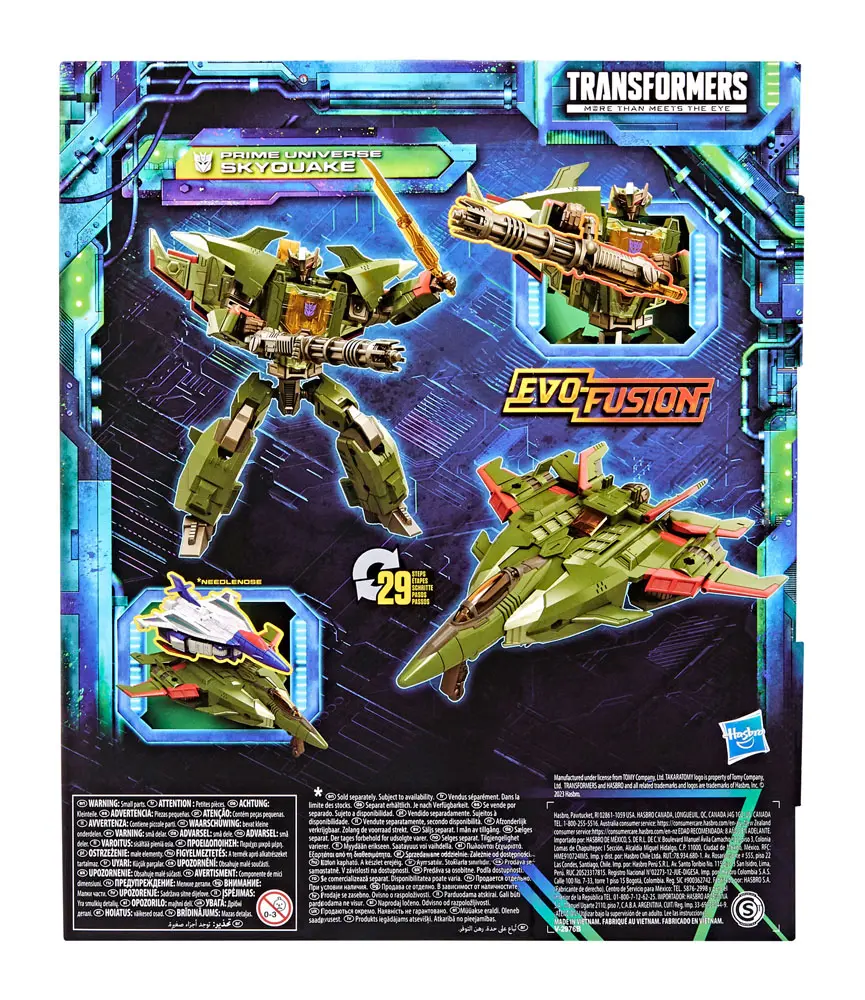Transformers Generations Legacy Evolution Leader Class Action Figure Prime Universe Skyquake 18 cm product photo
