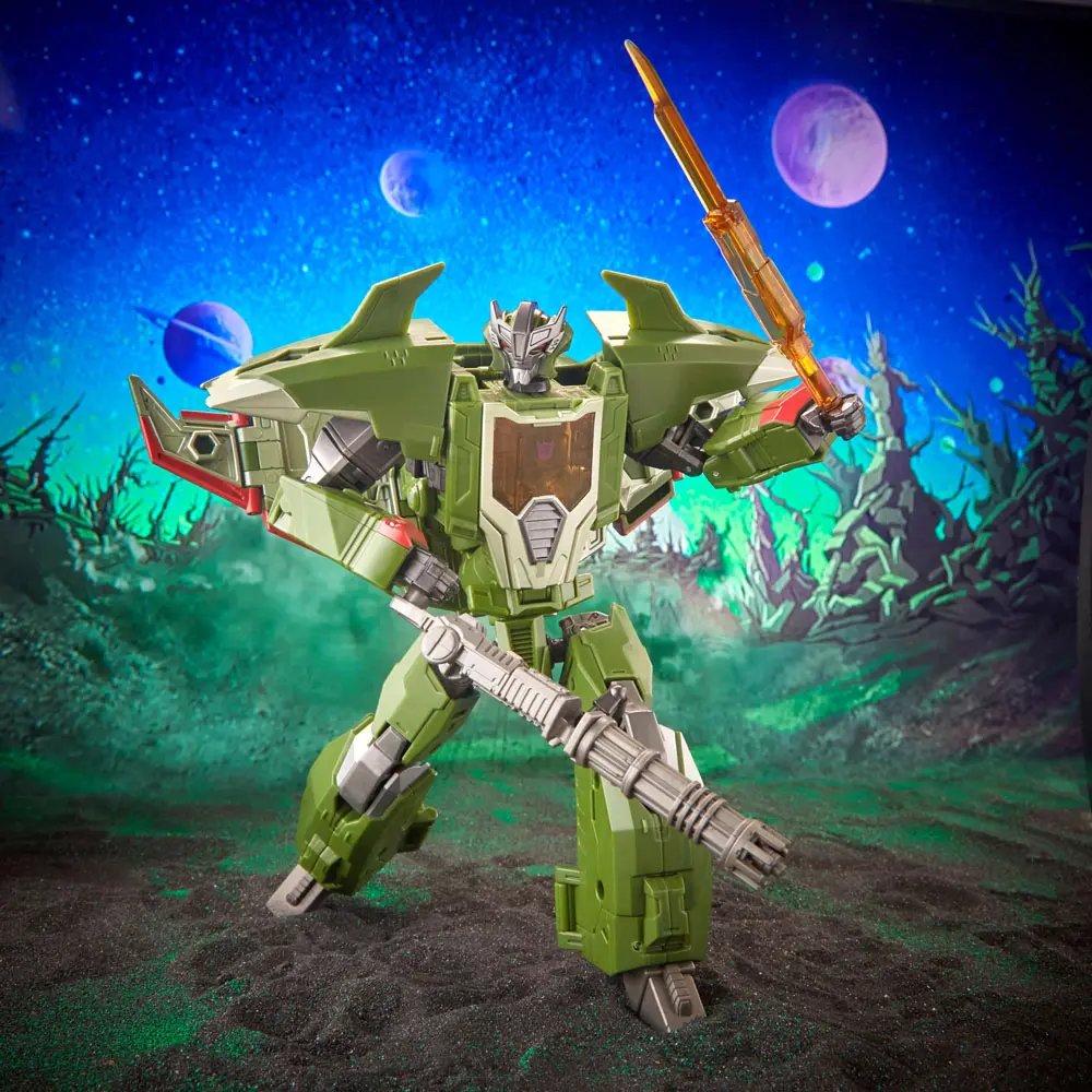 Transformers Generations Legacy Evolution Leader Class Action Figure Prime Universe Skyquake 18 cm product photo