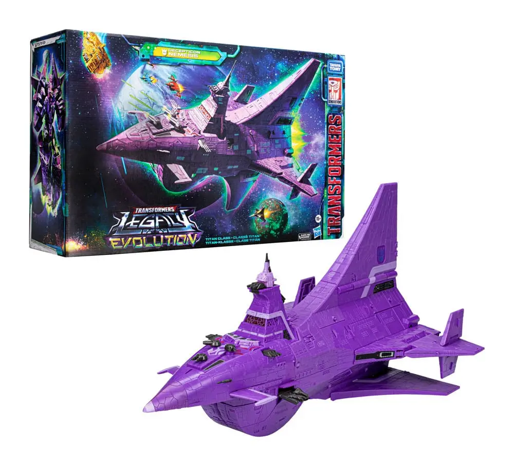 Transformers Generations Legacy Evolution Titan Class Action Figure Decepticon Nemesis 60 cm product photo