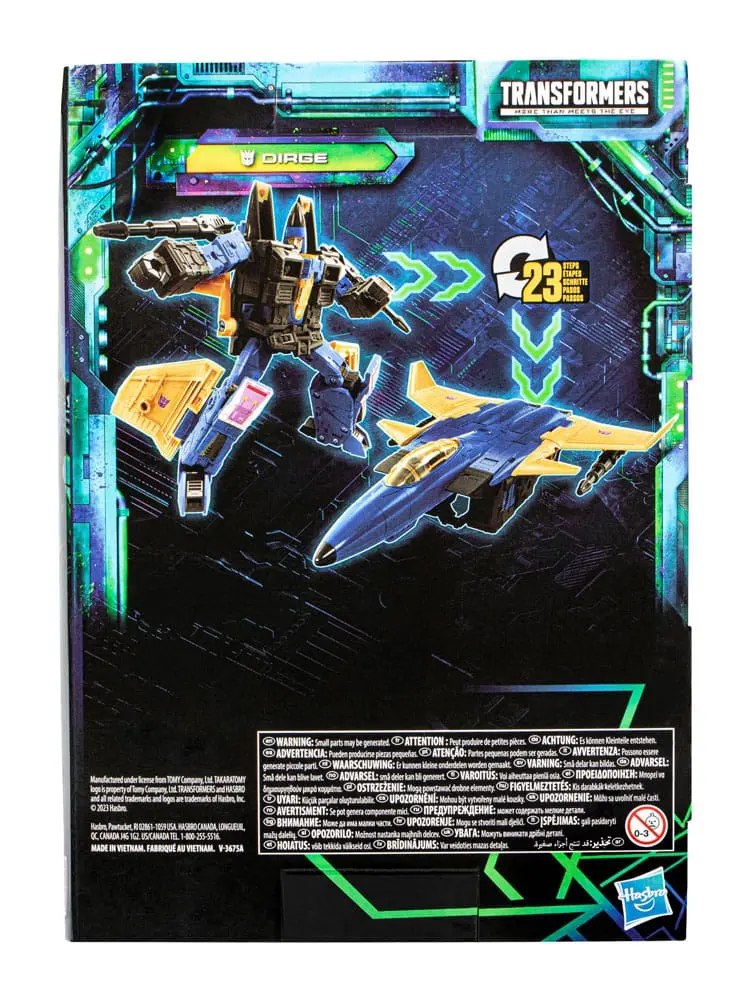 Transformers Generations Legacy Evolution Voyager Class Action Figure Dirge 18 cm product photo
