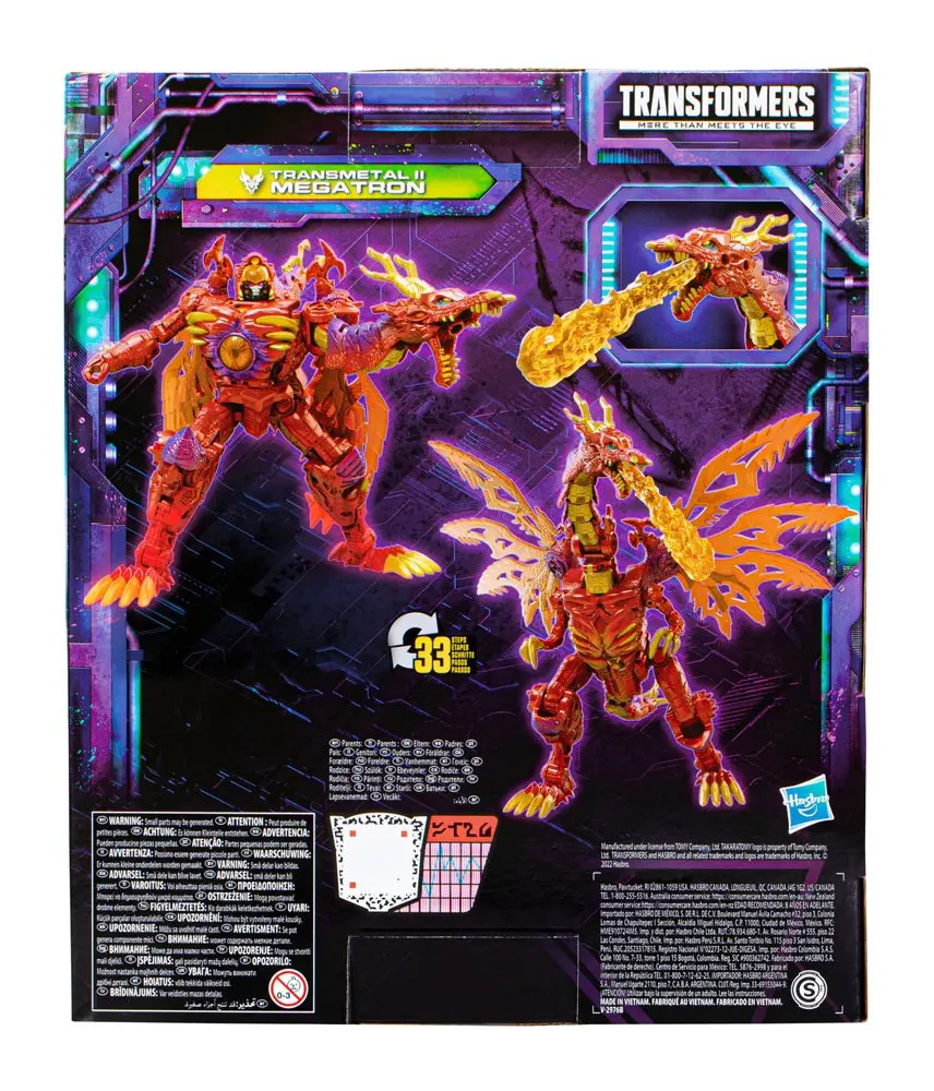 Transformers Generations Legacy Leader Class Action Figure Transmetal II Megatron 22 cm product photo