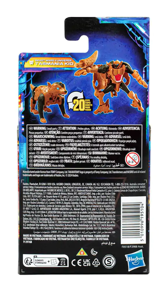 Transformers Generations Legacy United Core Class Action Figure Beast Wars II Universe Tasmania Kid 9 cm product photo