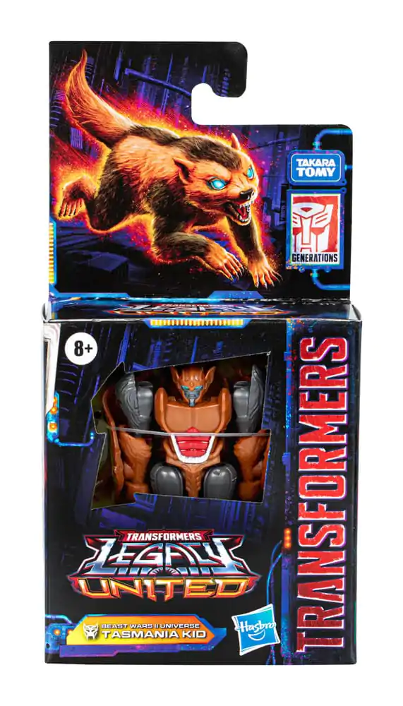 Transformers Generations Legacy United Core Class Action Figure Beast Wars II Universe Tasmania Kid 9 cm product photo