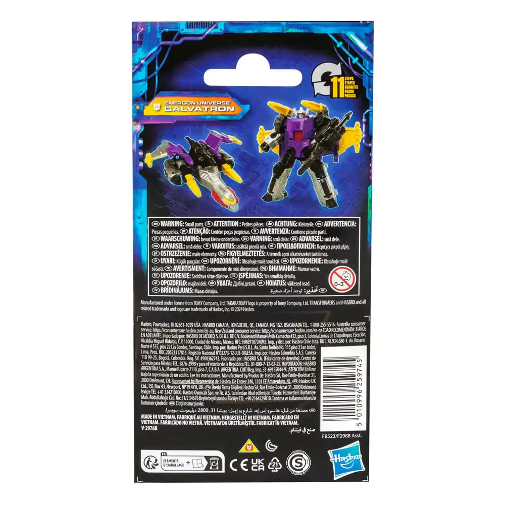 Transformers Generations Legacy United Core Class Action Figure Energon Universe Galvatron 9 cm termékfotó