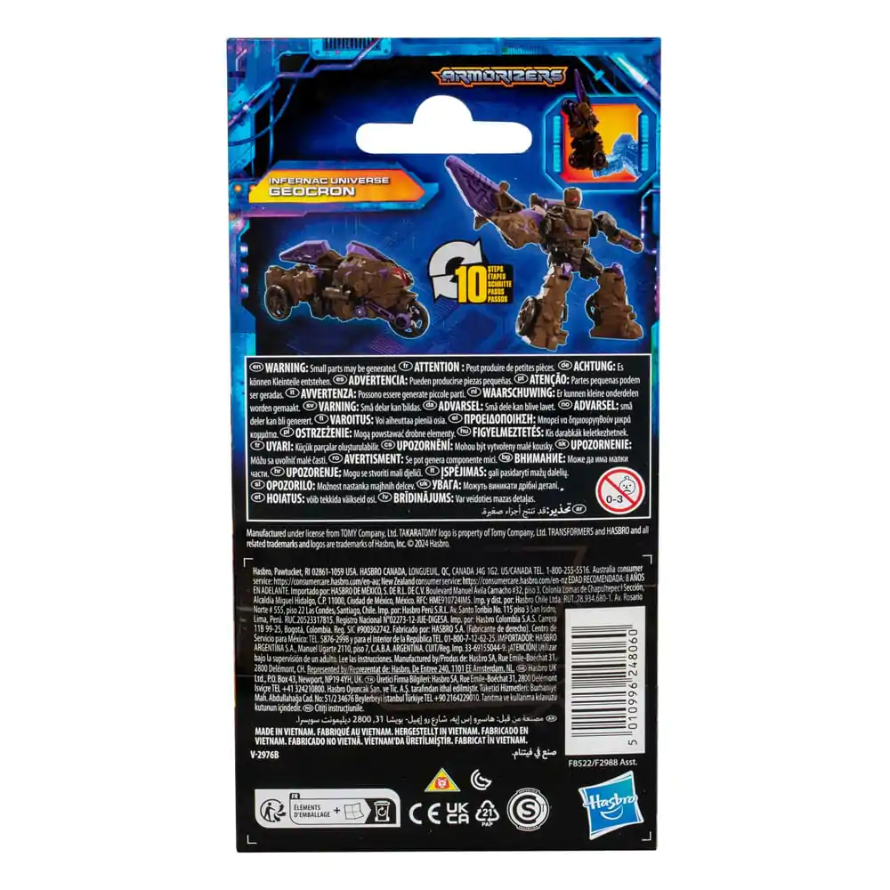 Transformers Generations Legacy United Core Class Action Figure Infernac Universe Geocron 9 cm termékfotó