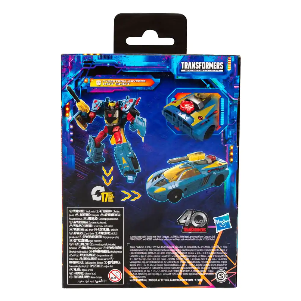 Transformers Generations Legacy United Deluxe Class Action Figure Cybertron Universe Hot Shot 14 cm product photo