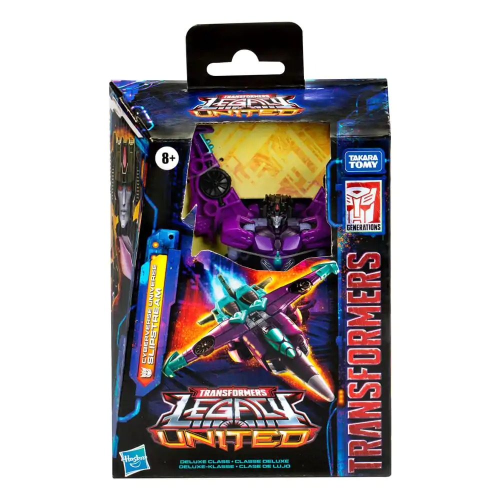 Transformers Generations Legacy United Deluxe Class Action Figure Cyberverse Universe Slipstream 14 cm termékfotó