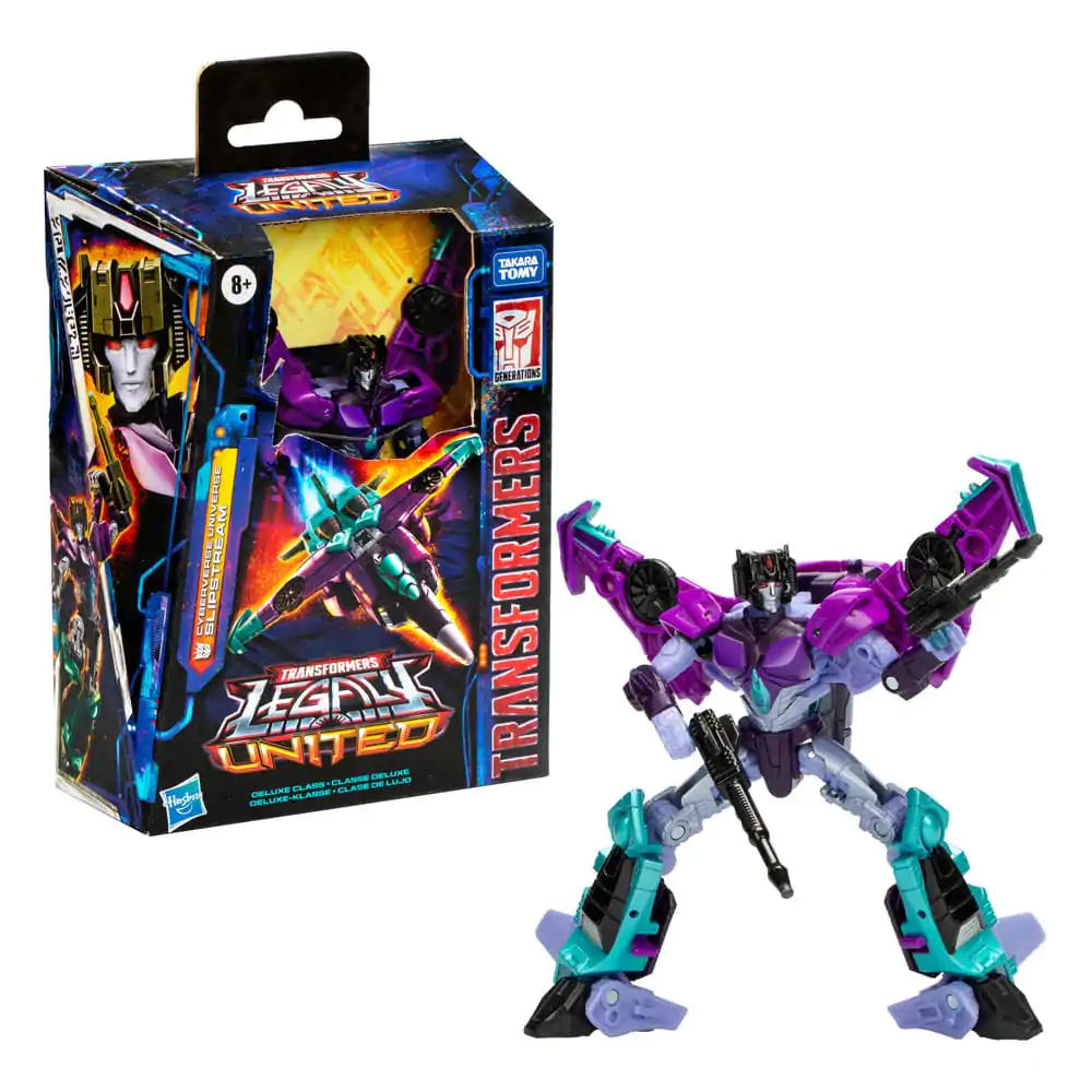 Transformers Generations Legacy United Deluxe Class Action Figure Cyberverse Universe Slipstream 14 cm termékfotó