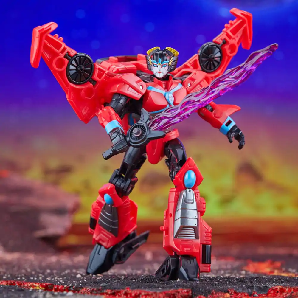 Transformers Generations Legacy United Deluxe Class Action Figure Cyberverse Universe Windblade 14 cm product photo