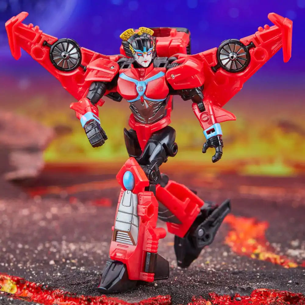 Transformers Generations Legacy United Deluxe Class Action Figure Cyberverse Universe Windblade 14 cm product photo