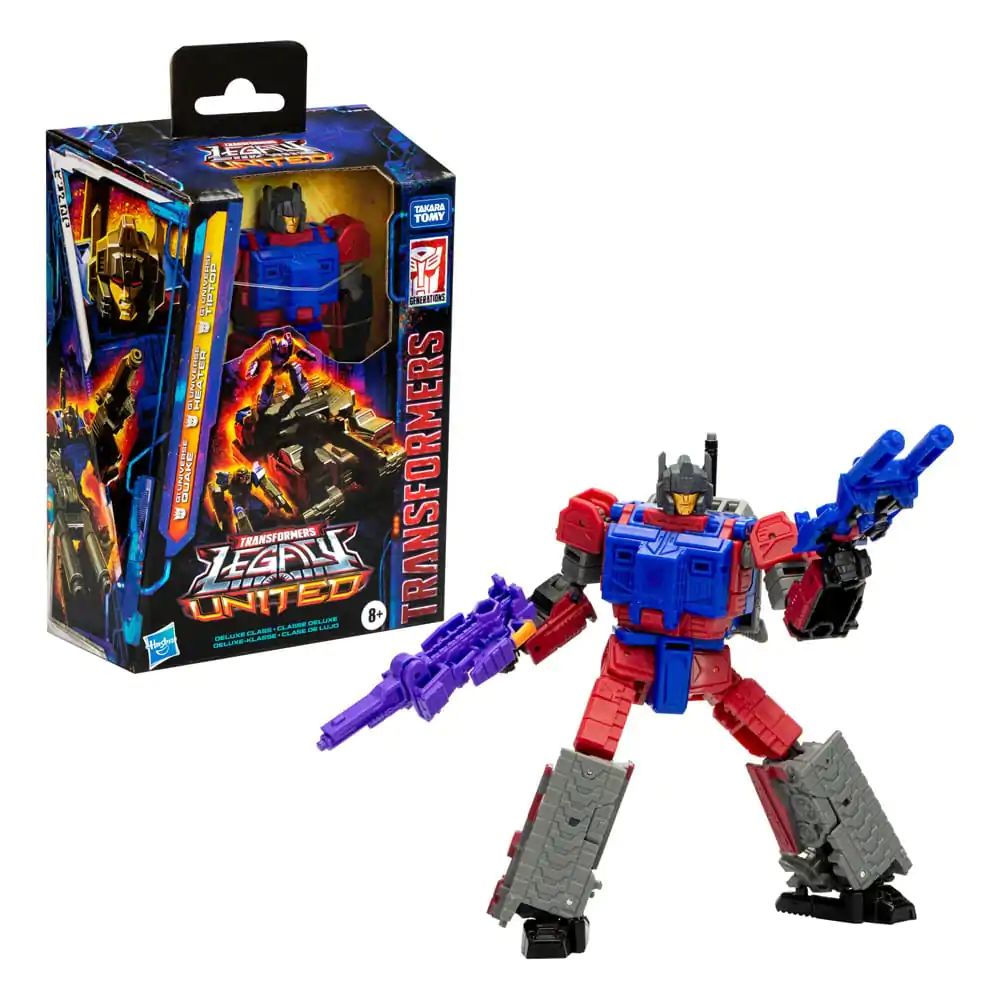 Transformers Generations Legacy United Deluxe Class Action Figure G1 Universe Quake 14 cm product photo