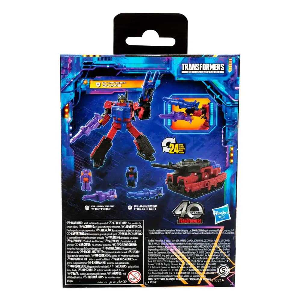 Transformers Generations Legacy United Deluxe Class Action Figure G1 Universe Quake 14 cm product photo