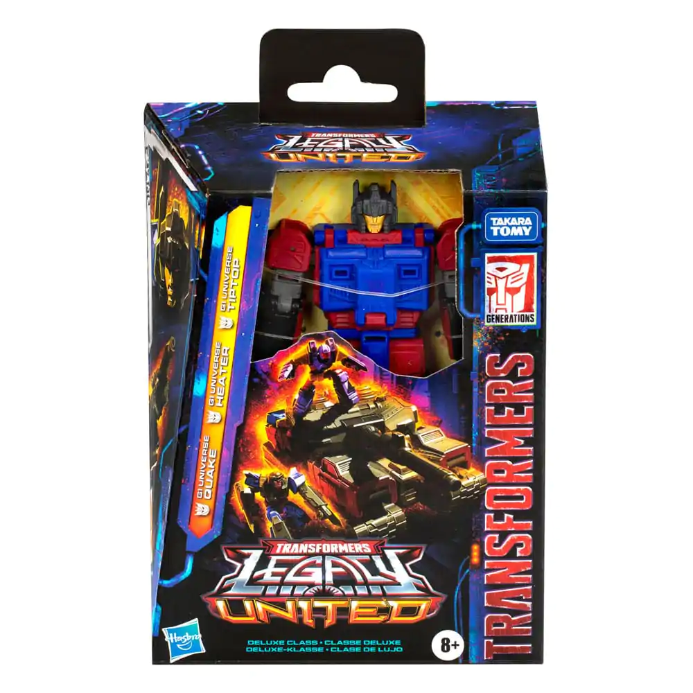 Transformers Generations Legacy United Deluxe Class Action Figure G1 Universe Quake 14 cm product photo
