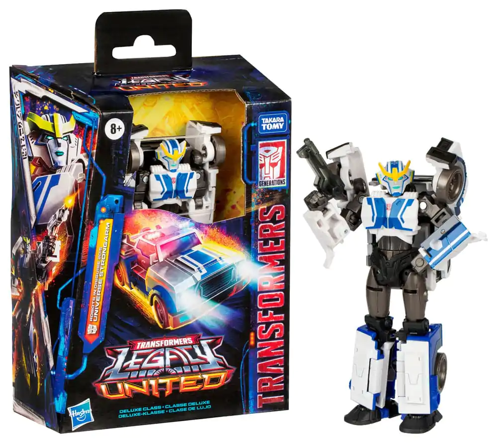 Transformers Generations Legacy United Deluxe Class Action Figure Robots in Disguise 2015 Universe Strongarm 14 cm product photo