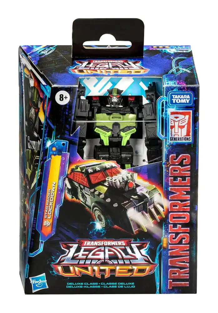 Transformers Generations Legacy United Deluxe Class Action Figure Star Raider Lockdown 14 cm product photo