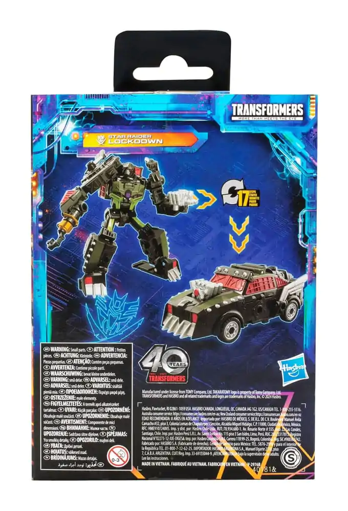 Transformers Generations Legacy United Deluxe Class Action Figure Star Raider Lockdown 14 cm product photo