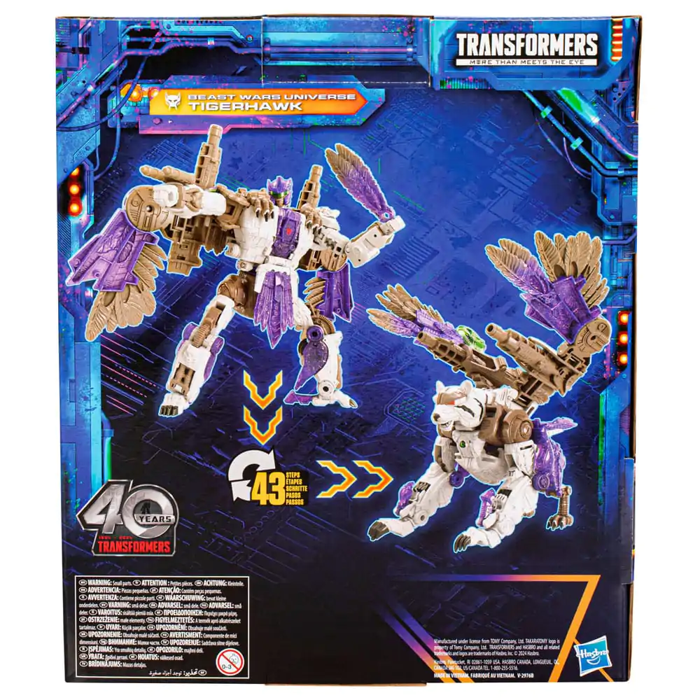 Transformers Generations Legacy United Leader Class Action Figure Beast Wars Universe Tigerhawk 19 cm product photo