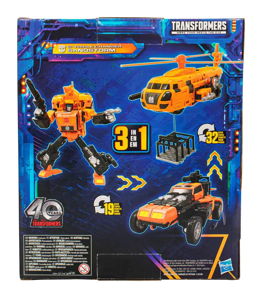 Transformers Generations Legacy United Leader Class Action Figure G1 Triple Changer Sandstorm 19 cm product photo