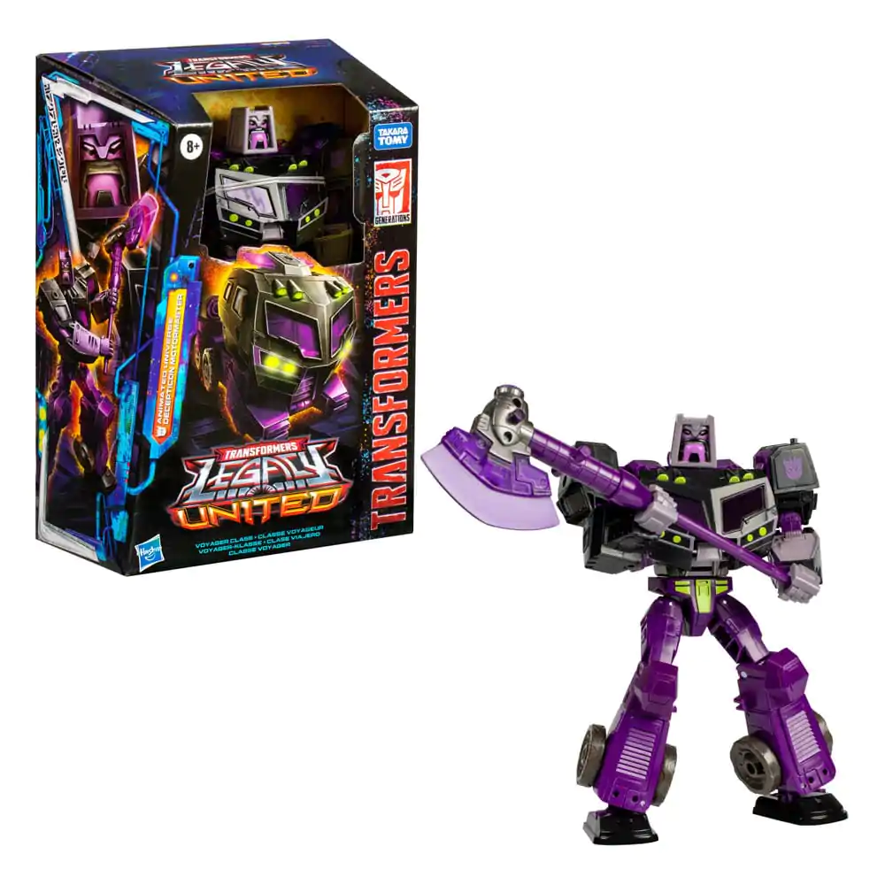 Transformers Generations Legacy United Voyager Class Action Figure Animated Universe Decepticon Motormaster 18 cm termékfotó