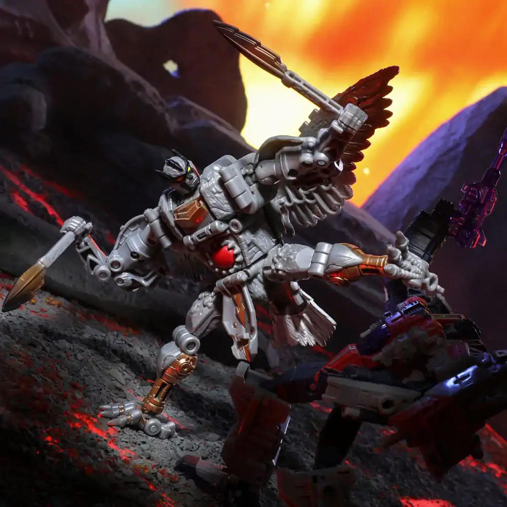 Transformers Generations Legacy United Voyager Class Action Figure Beast Wars Universe Silverbolt 18 cm product photo