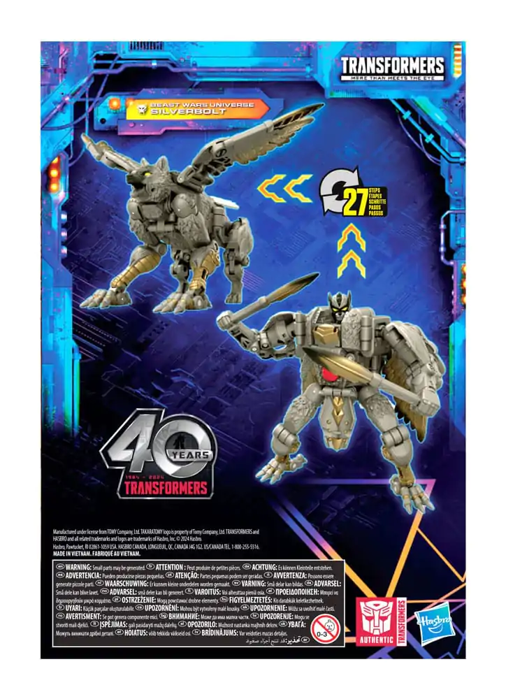 Transformers Generations Legacy United Voyager Class Action Figure Beast Wars Universe Silverbolt 18 cm product photo