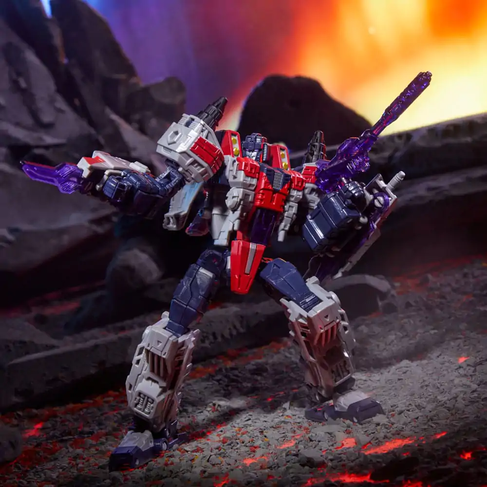 Transformers Generations Legacy United Voyager Class Action Figure Cybertron Universe Starscream 18 cm termékfotó