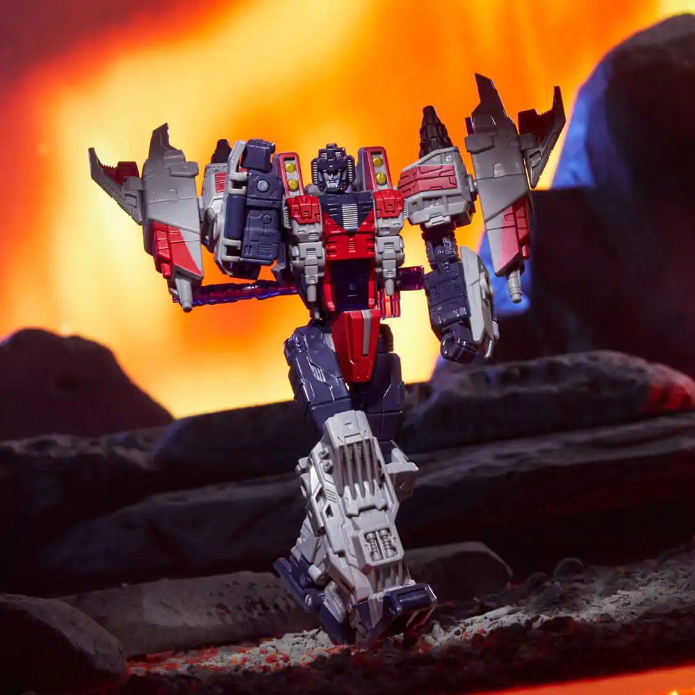 Transformers Generations Legacy United Voyager Class Action Figure Cybertron Universe Starscream 18 cm termékfotó