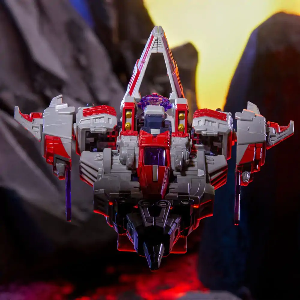 Transformers Generations Legacy United Voyager Class Action Figure Cybertron Universe Starscream 18 cm termékfotó