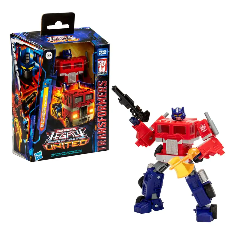 Transformers Generations Legacy United Voyager Class Action Figure G1 Universe Optimus Prime 14 cm termékfotó