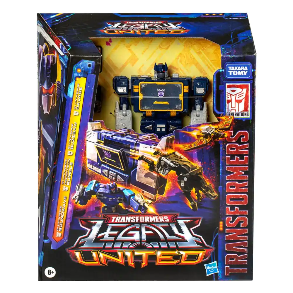 Transformers Generations Legacy United Voyager Class Action Figure G1 Universe Soundwave 18 cm product photo