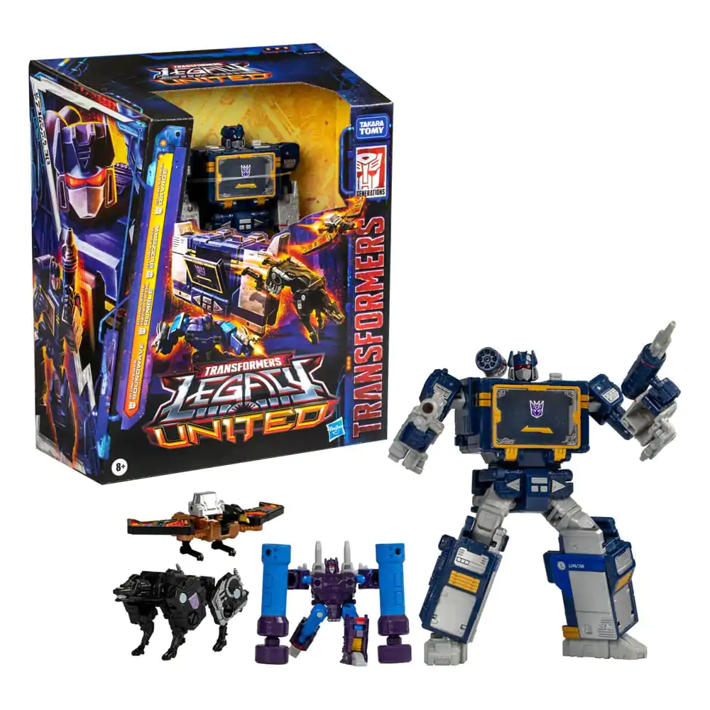 Transformers Generations Legacy United Voyager Class Action Figure G1 Universe Soundwave 18 cm product photo