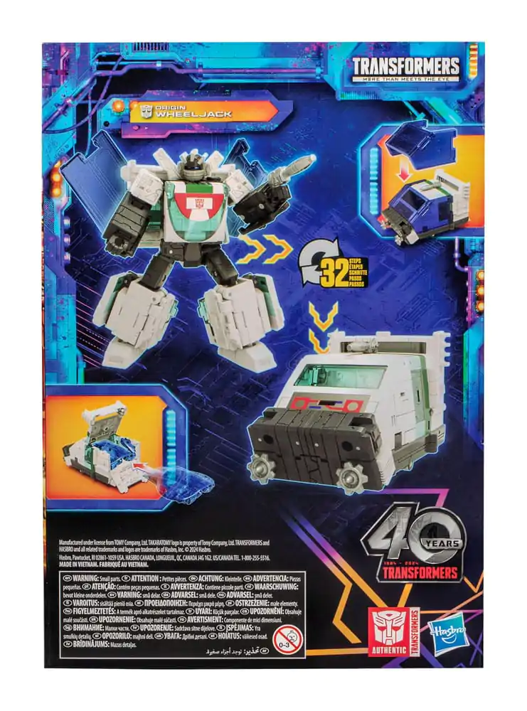 Transformers Generations Legacy United Voyager Class Action Figure Origin Wheeljack 18 cm product photo