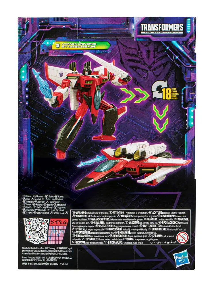 Transformers Generations Legacy Voyager Class Action Figure Armada Universe Starscream 18 cm product photo