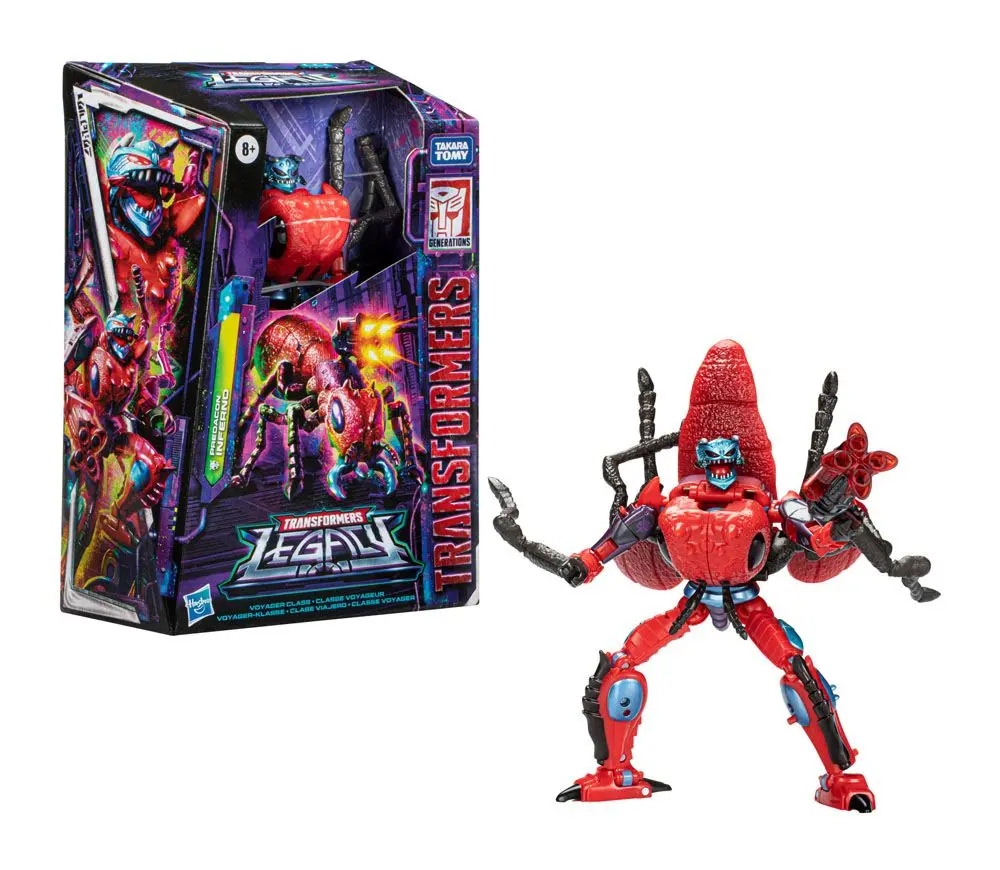 Transformers Generations Legacy Voyager Class Action Figure Predacon Inferno 18 cm product photo