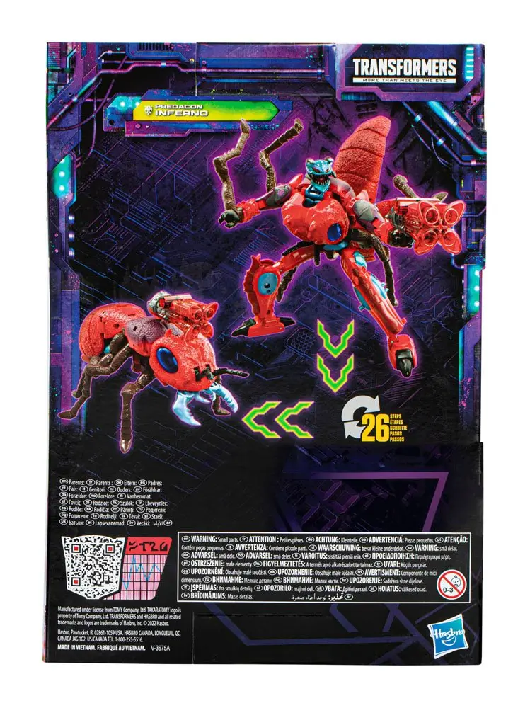 Transformers Generations Legacy Voyager Class Action Figure Predacon Inferno 18 cm product photo