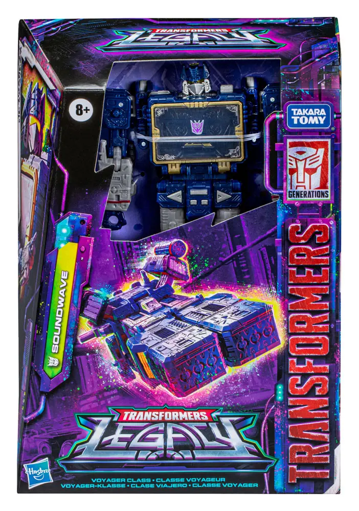 Transformers Generations Legacy Voyager Class Action Figure Soundwave 18 cm product photo