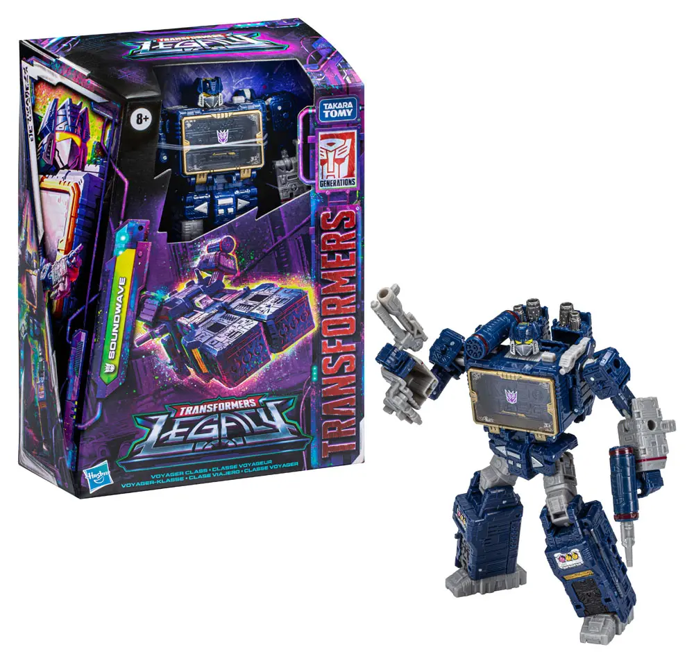 Transformers Generations Legacy Voyager Class Action Figure Soundwave 18 cm product photo