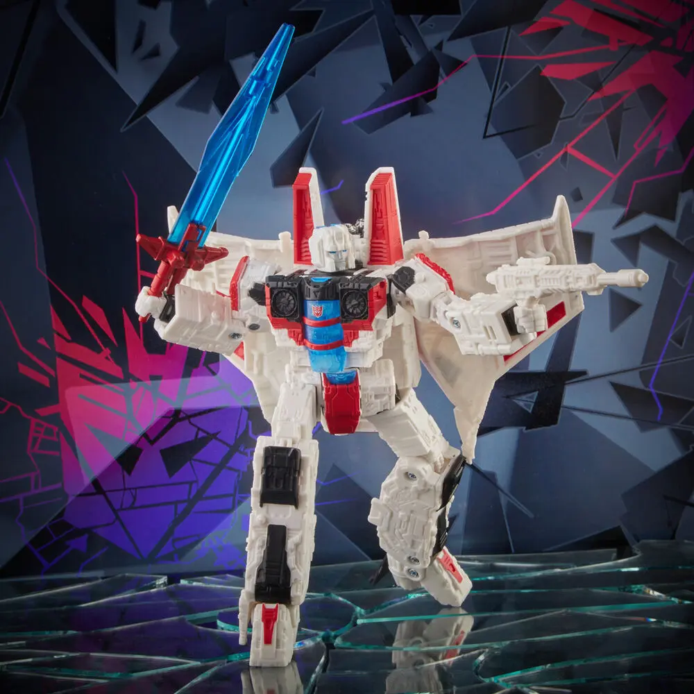 Transformers: Shattered Glass Voyager Class Action Figure 2021 Starscream 18 cm product photo