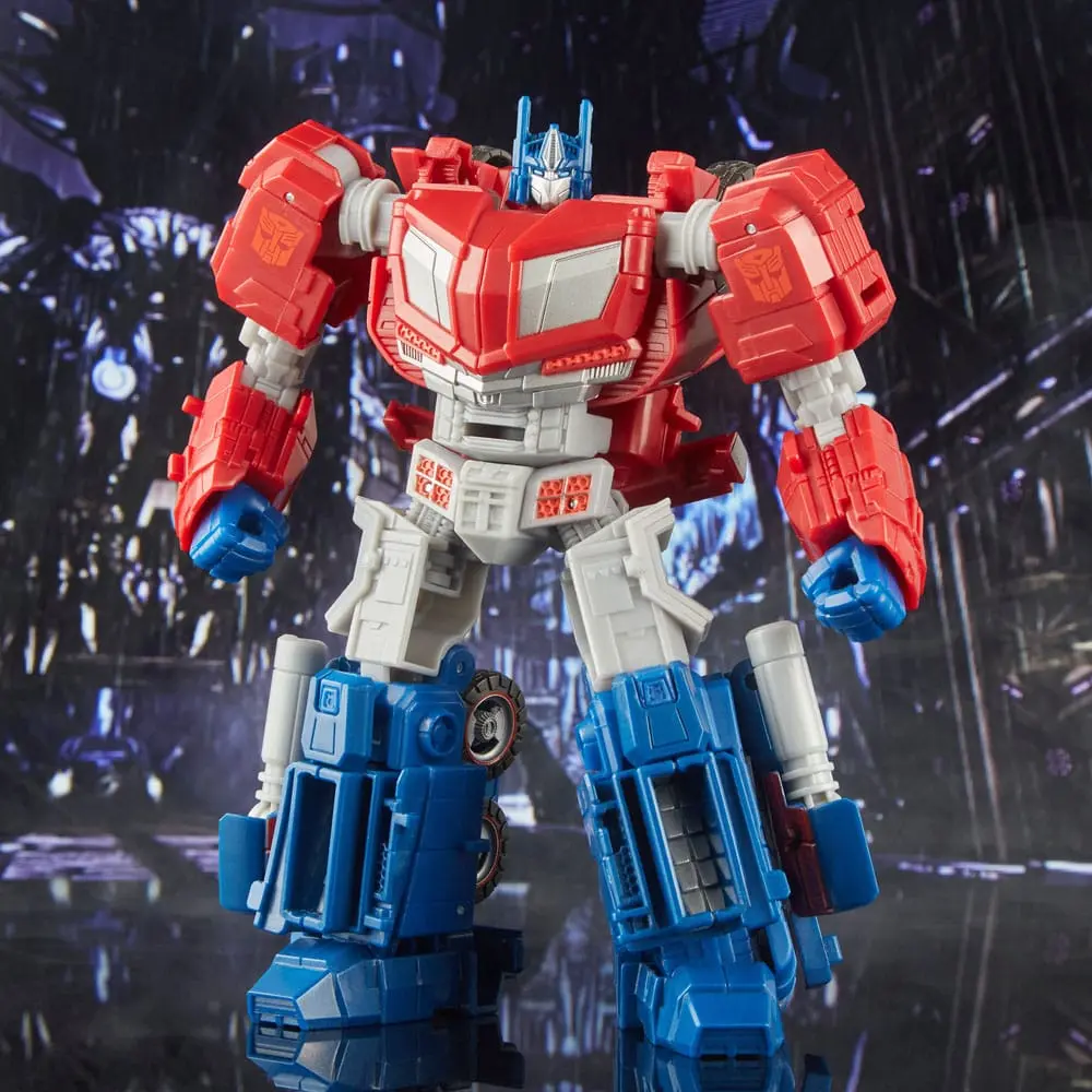 Transformers Generations Studio Series Voyager Class Action Figure Gamer Edition Optimus Prime 17 cm product photo