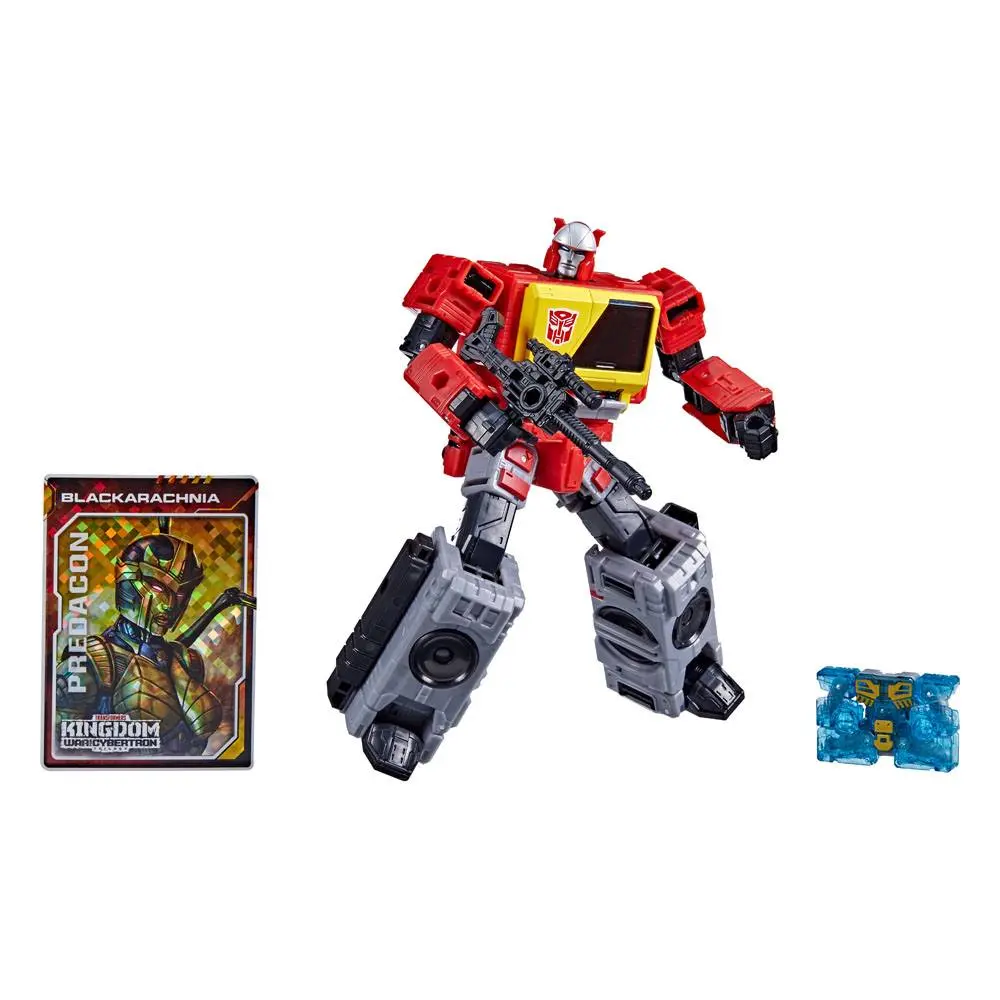 Transformers Generations War for Cybertron: Kingdom Voyager Class Action Figure 2021 Autobot Blaster &amp; Eject 18 cm product photo