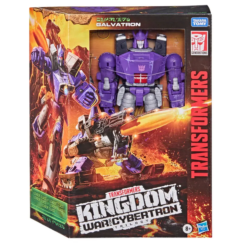 Transformers Generations War for Cybertron: Kingdom WFC-K28 Galvatron figure 19cm termékfotó