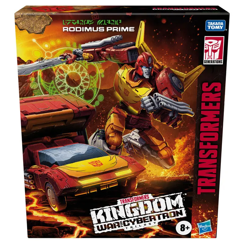Transformers Generations War for Cybertron: Kingdom WFC-K29 Rodimus Prime figure 19cm product photo