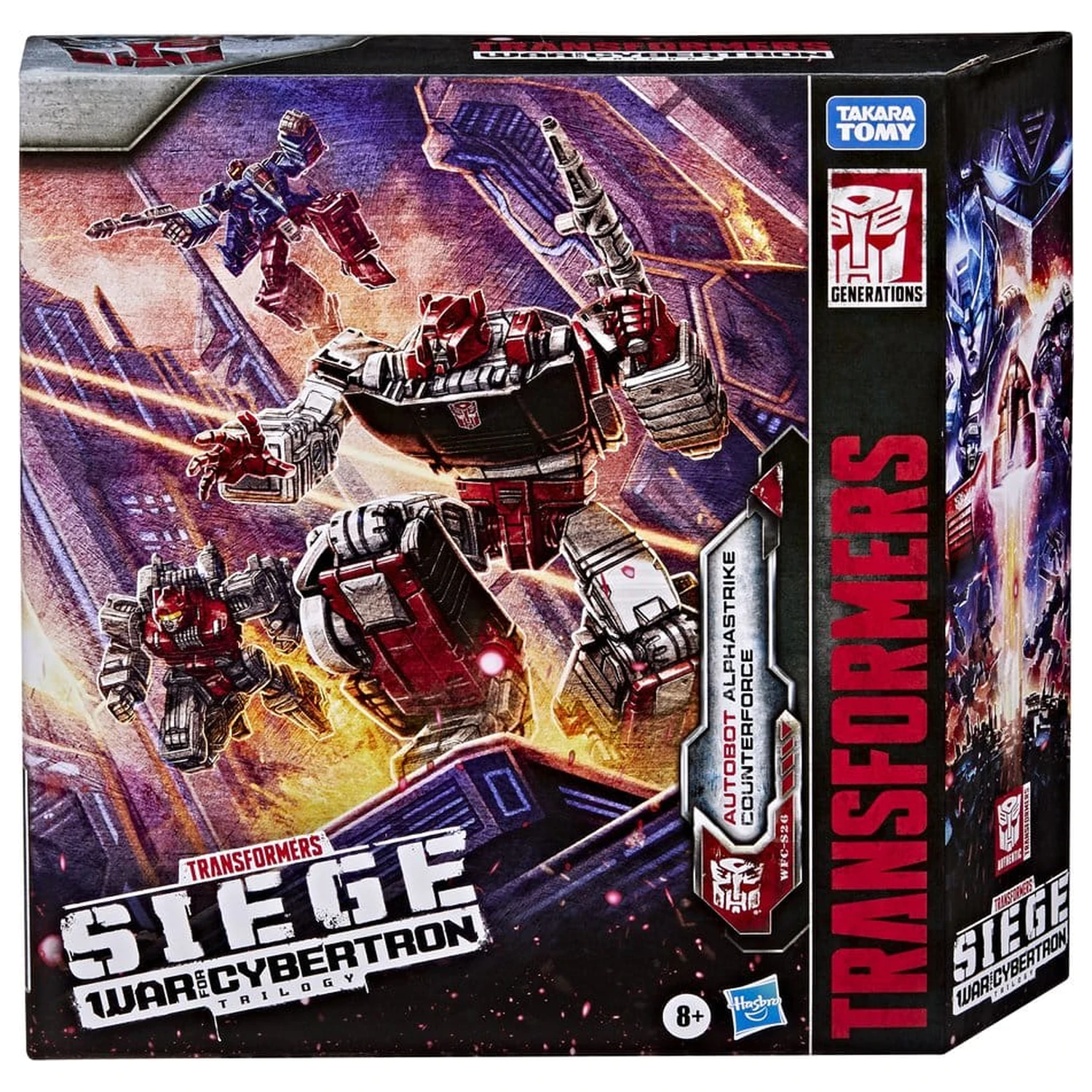 Transformers Generations War for Cybertron: Siege Action Figure 3-Pack Autobot Alphastrike Counterforce product photo
