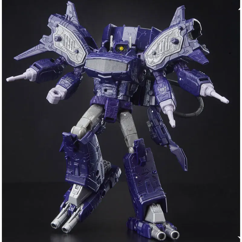 Transformers Generations War for Cybertron Siege Leader Class WFC-S14 Shockwave action figure product photo